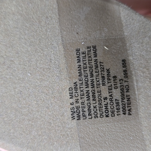 LAUREN CONRAD. Blush Bow Sandals. Size 6M. Like New Condition! - Picture 10 of 12